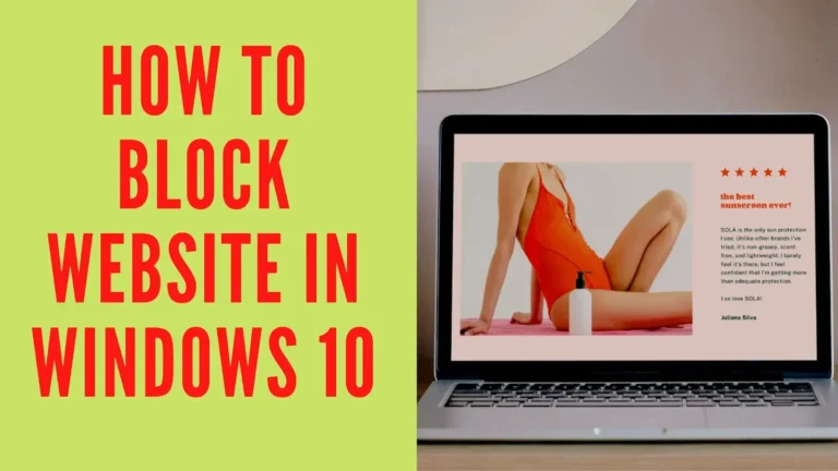 How to Block Websites in Windows 10