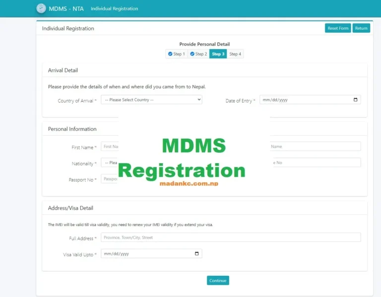 MDMS System Step-by-step register a new phone  ?