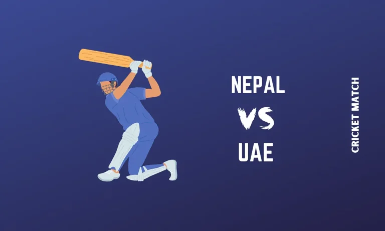 Nepal vs UAE Nepal won match, Nepal secure World Cup