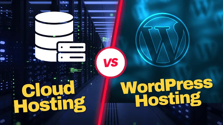 cloud hosting or WordPress hosting
