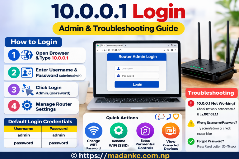 10.0.0.1 login admin panel guide default password and troubleshooting steps